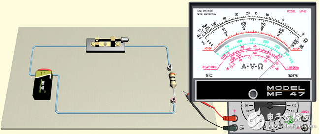 指针式万用表直流电压测量方法与步骤