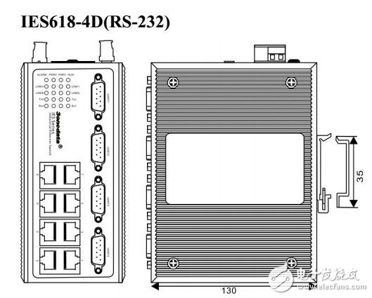 IES618-4D系列工业以太网交换机的特性及技术参数