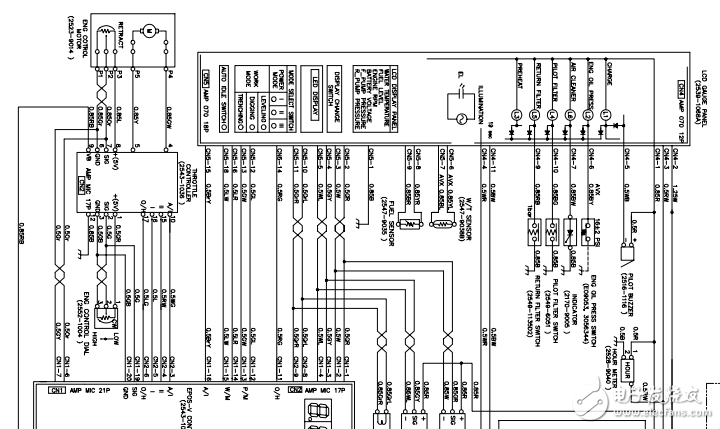 斗山DH220LC-VS电气图纸