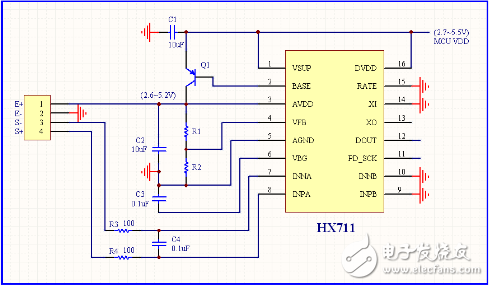 hx711电路图