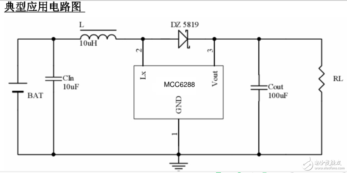 锂电池升压芯片1.5—3.7升5v ,MCC6288系列产品是一种高效率、低纹波、工作频率高的PFM升压DC-DC变换器。