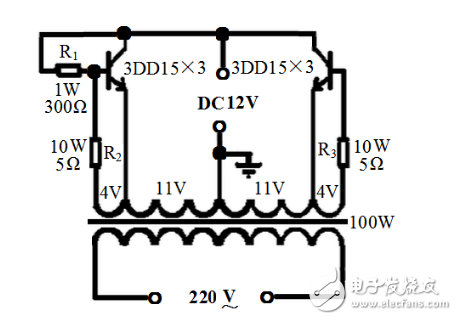 升压器12v升220v电路图（七款电路原理图详解）