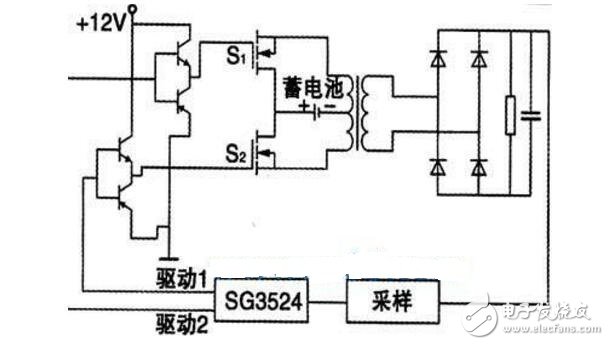 sg3524控制的恒流源电路图