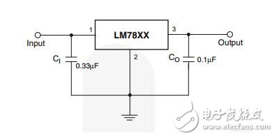 LM7805电压调节器的工作原理