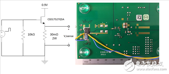 图1举例说明了分立MOSFET加检测电阻器电路