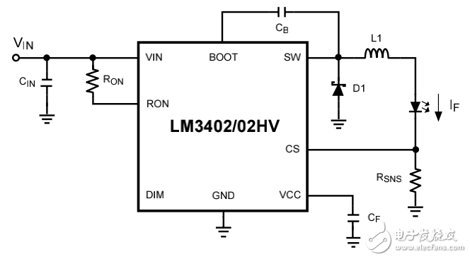 大功率LED驱动电源LM3402相关知识介绍