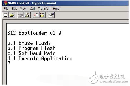 微控制器的bootloader程序的运行和使用