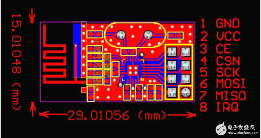 高速嵌入式无线数传模块NRF24L01中文资料
