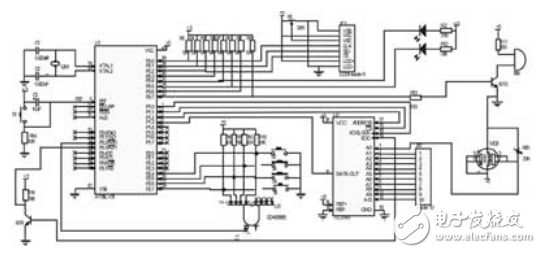 基于AT89LV51低电压单片机的燃气报警系统的设计