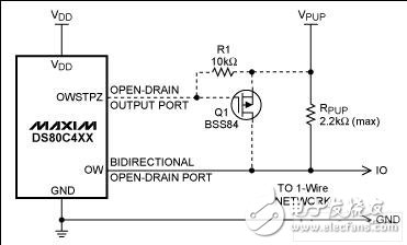  嵌入式应用中的四类1-Wire主机电路设计