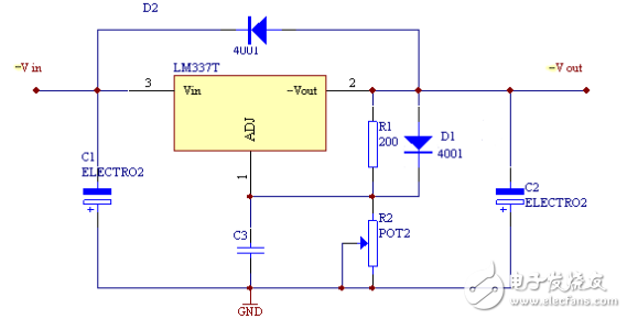 LM317稳压器介绍、引脚图、参数、工作原理及应用电路图