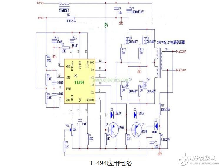 TL494在电动助力车控制中的应用