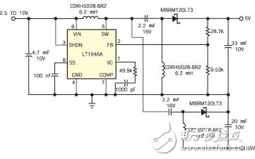 产生双极性输出的无变压器DC/DC变换器解析