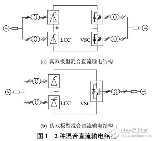 常规直流输电系统混合输电技术