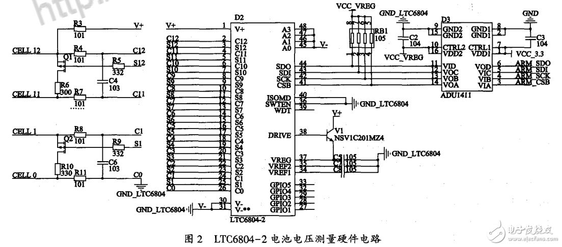基于LTC6804-2的锂电池SOC应用研究