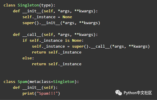Python里的元编程：控制产生的实例对象的特性以及实例