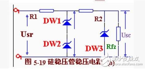 稳压二极管的主要参数_稳压二极管使用电路图_稳压二极管为什么能够稳压？