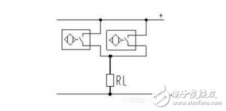 光电开关传感器双线交流接线方法 - 光电传感器