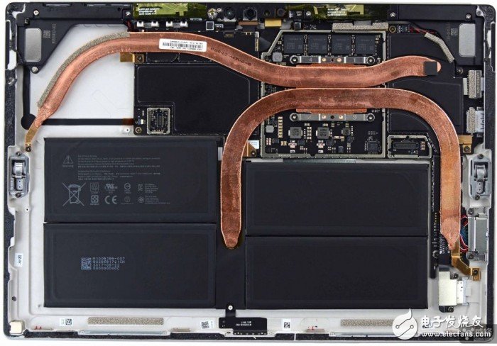 微软全新Surface Pro拆解：SSD焊死 拆开易报废