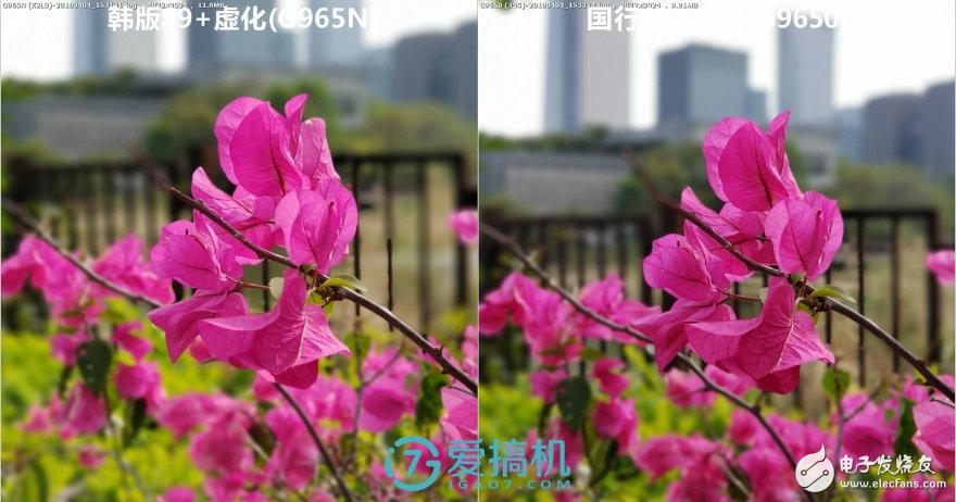 三星Galaxy S9+韩版\/国行版拍照对比