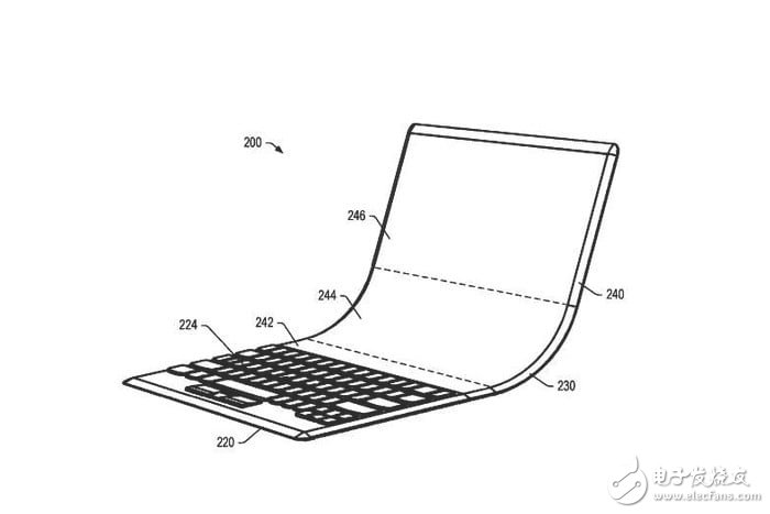 联想专利曝光未来笔记本电脑将采用折叠式虚拟键盘的设计