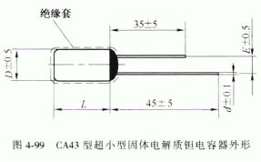 CA70型无极性固体电解质钽电容器和CA43F型超小型固体电解质钽电容器的不同