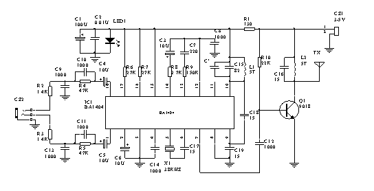 [组图]调频立体声广播发射机(BA1404)