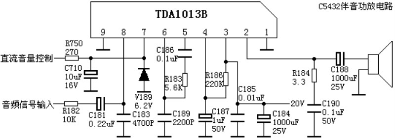 tda7303电路图图片
