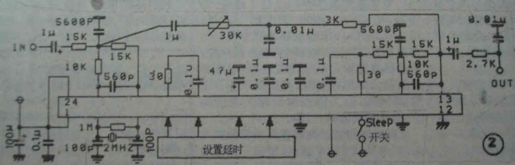 M65831<b>P</b>典型应<b>用电路图</b>