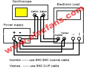<b>电子负载</b>电路及连接图