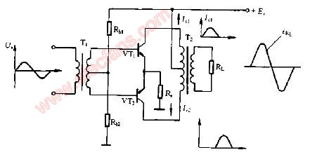<b>乙类</b><b>功率放大器</b>典型<b>电路图</b>