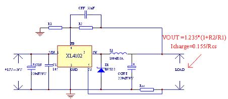 XL4102典型应用电路