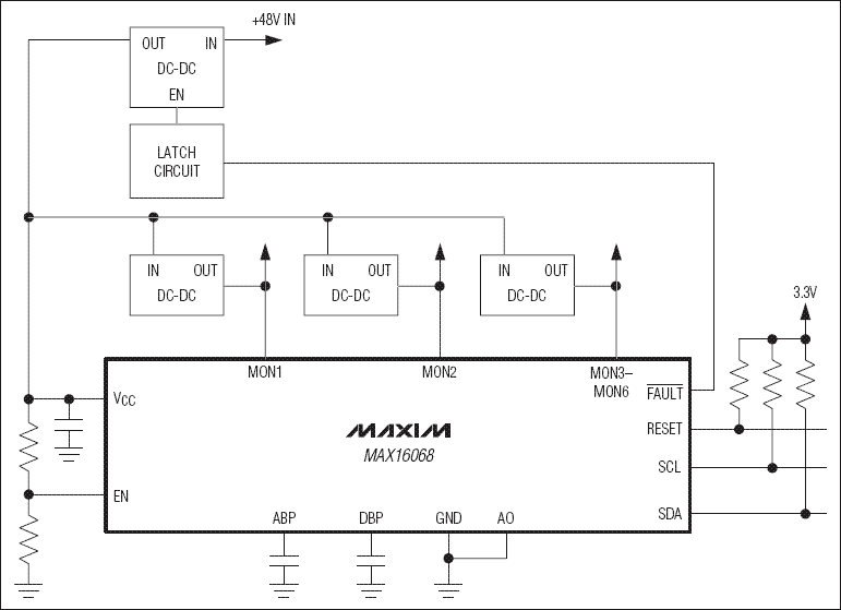 MAX16068: Typical Operating Circuit