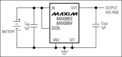 MAX8863R, MAX8863S, MAX8863T, MAX8864R, MAX8864S, MAX8864T: Typical Operating Circuit