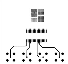 Figure 2-3. DS3152 Dual-port, T3/E3 LIU layout—top conducting layer.