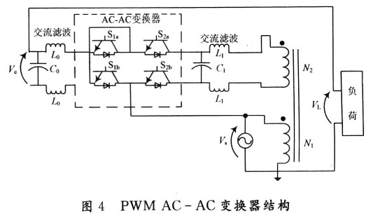 PWM AC—AC变换器的拓扑结构