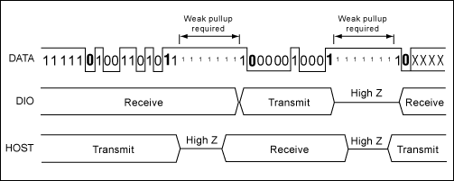 Figure 1. DIO output data format.
