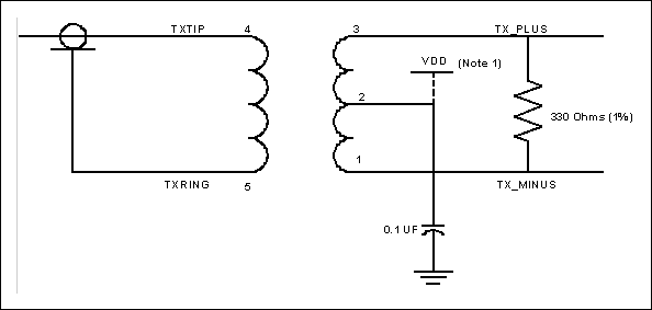 Figure 1. Original termination network.