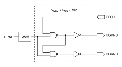 图1. MAXQ3210微控制器的压电音驱动电路