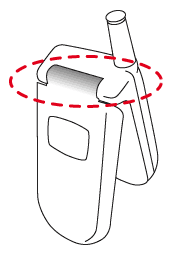 图1. 采用柔性电路连接手机的两部分，但折叠手机的转轴是内部连接的瓶颈。