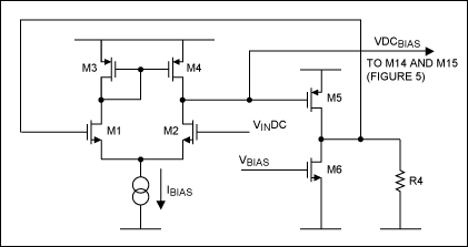 图6. 直流补偿电路(图5)的VBIAS电路