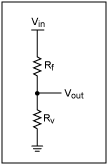 Figure 6. Voltage divider.