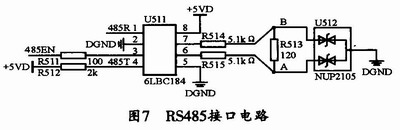  RS485接口电路