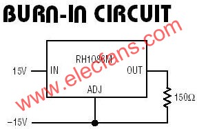 RH1086M典型应用电路  www.elecfans.com