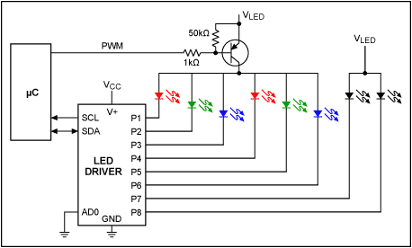 Figure 1. This technique uses a PWM-based LED supply.