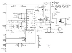 Figure 2. Schematic of the LED driver.