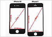 iPhone 5前置面板曝光:更薄透光率更好
