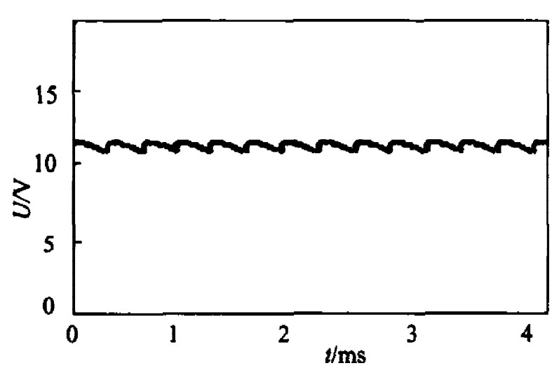 图六 输出电压波形