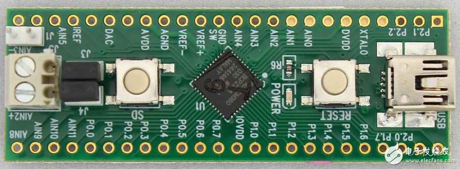 采用ARM Cortex - M3的USB热电偶温度测量系统电路图