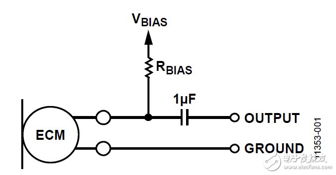 图1. ECM电路连接